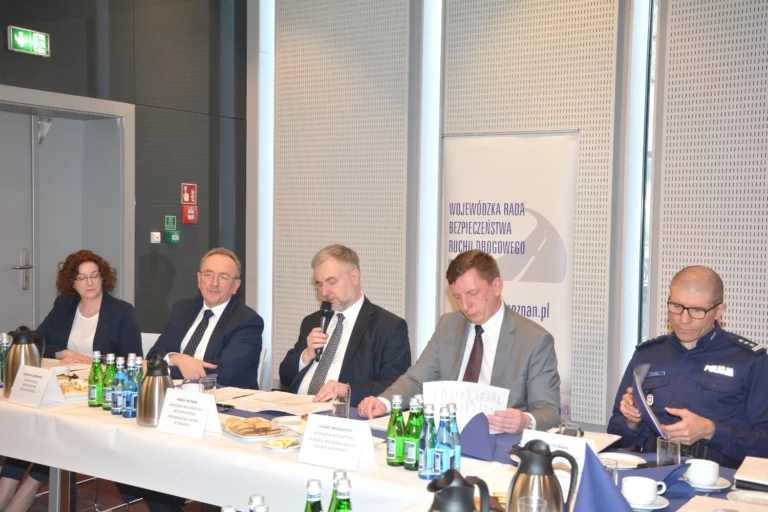 Posiedzenie Wojewódzkiej Rady Bezpieczeństwa Ruchu Drogowego w Poznaniu 2020