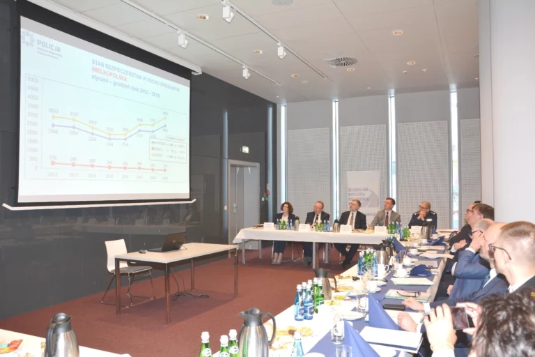 Posiedzenie Wojewódzkiej Rady Bezpieczeństwa Ruchu Drogowego w Poznaniu 2020