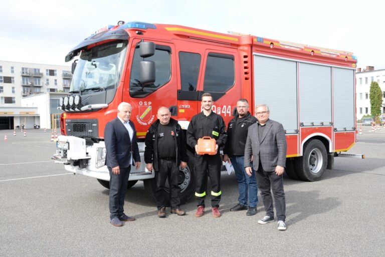 Defibrylator dla OSP Targowa Górka