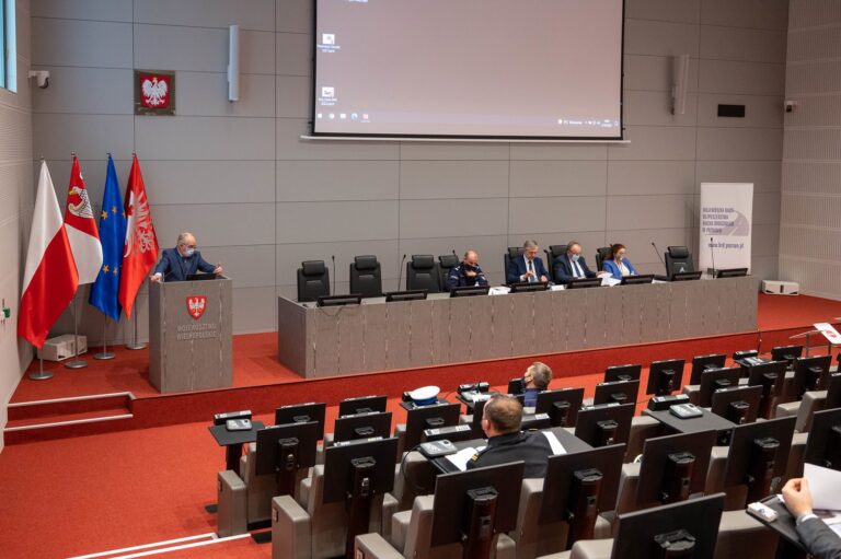 Posiedzenie Wojewódzkiej Rady Bezpieczeństwa Ruchu Drogowego w Poznaniu