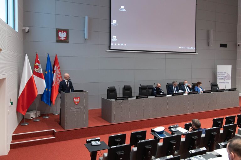 Posiedzenie Wojewódzkiej Rady Bezpieczeństwa Ruchu Drogowego w Poznaniu