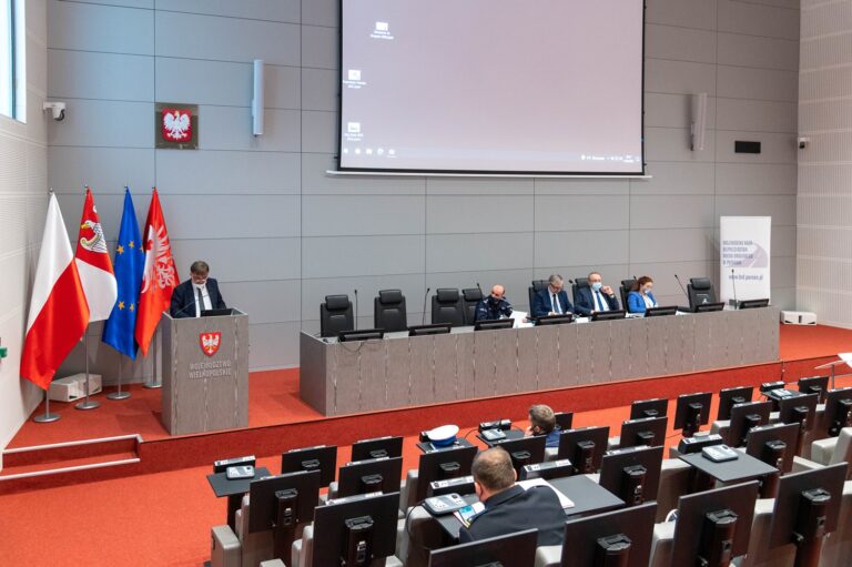 Posiedzenie Wojewódzkiej Rady Bezpieczeństwa Ruchu Drogowego w Poznaniu